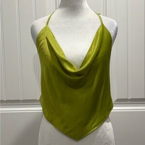 Wild Fable Satin Cowl Neck Scarf
Halter Top Size XL